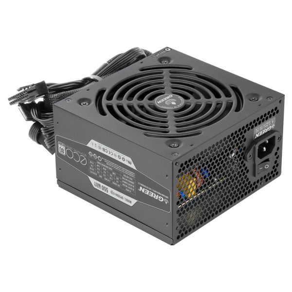 پاور گرین Green GP550A-ECO Rev3.1 White 550W