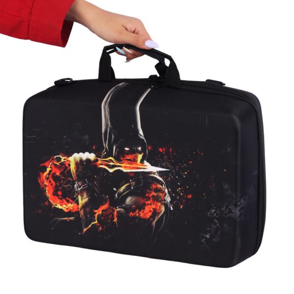 کیف کنسول بازی PS5 Slim طرح Mortal Kombat