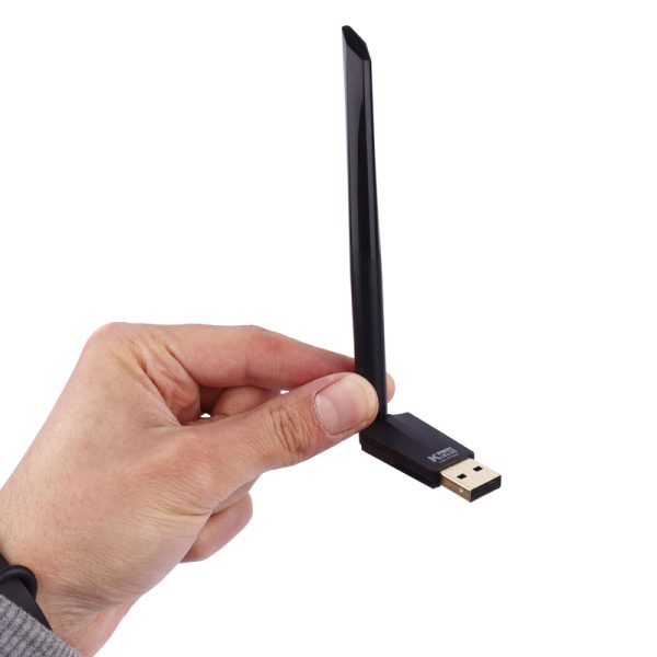 کارت شبکه بی سیم آنتن دار K-Net 3dbi 300Mbps