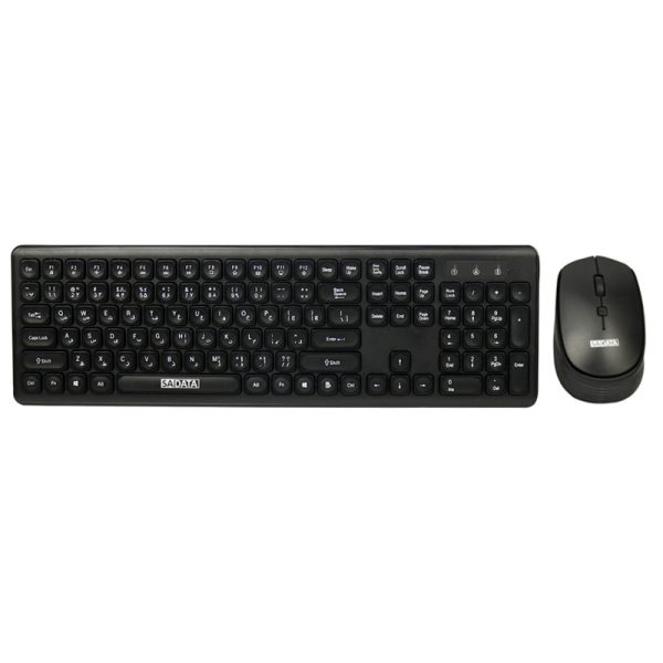 موس و کیبورد بی سیم SADATA SKM-3401WL